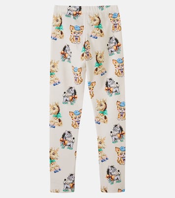 Niki printed cotton-blend leggings | Molo