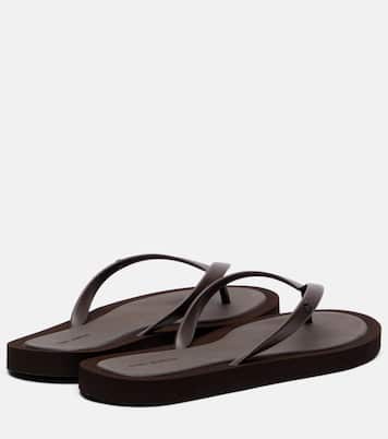 Kira T Monogram thong sandals | Tory Burch