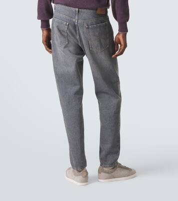 Mid-rise straight jeans | Brunello Cucinelli