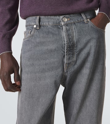 Mid-rise straight jeans | Brunello Cucinelli