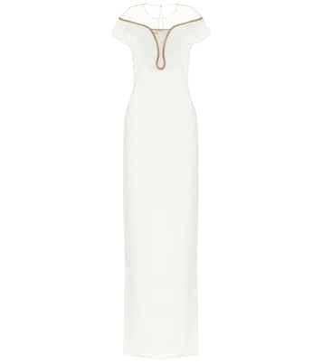 Lara stretch-cady gown | Stella McCartney