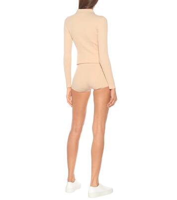 Shorts aus Rippstrick | Live The Process