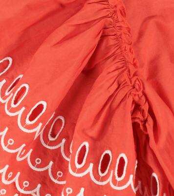 Embroidered cotton top | Stella McCartney Kids