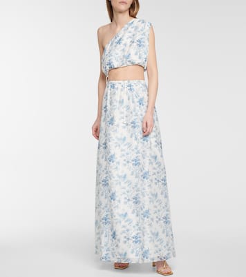 Cropped-Top Clementine mit Seidenanteil | SIR