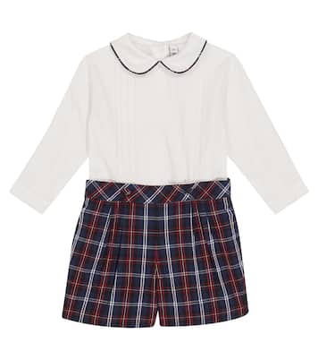 Baby - Camicia e shorts in cotone | Rachel Riley