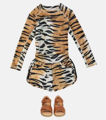 Neptune tiger-print rashguard | Molo