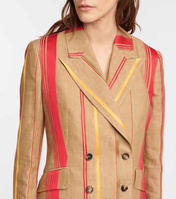 Blazer Angela aus Leinen und Baumwolle | Gabriela Hearst
