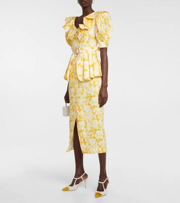 Pumps aus Leder | Alessandra Rich