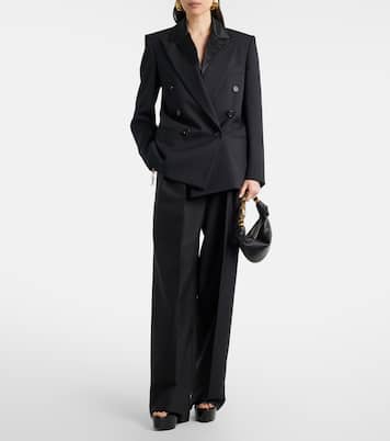 Jodie 145 patent leather platform sandals | Saint Laurent