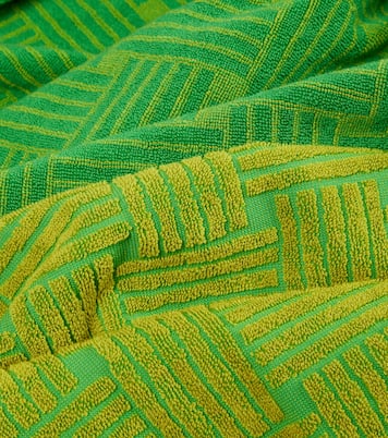 Intreccio-pattern cotton towel | Bottega Veneta