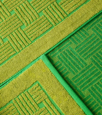 Intreccio-pattern cotton towel | Bottega Veneta
