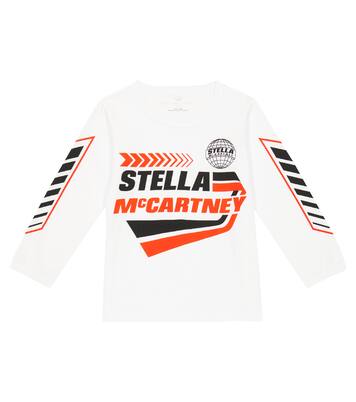 Top de algodón con logo estampado | Stella McCartney Kids