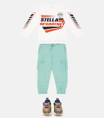 Top de algodón con logo estampado | Stella McCartney Kids