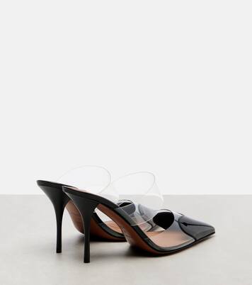 Cœur patent leather and PU mules | Alaïa