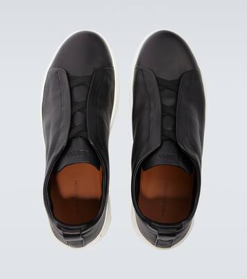 Sneakers Triple Stitch aus Leder | Zegna