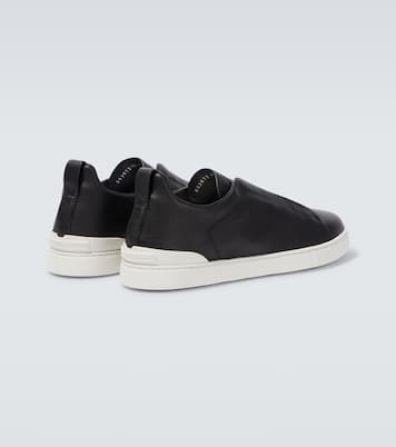 Sneakers Triple Stitch aus Leder | Zegna