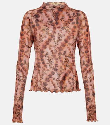 Bedrucktes Top aus Jersey | KNWLS