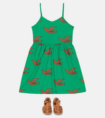 Otter printed cotton dress | The Animals Observatory