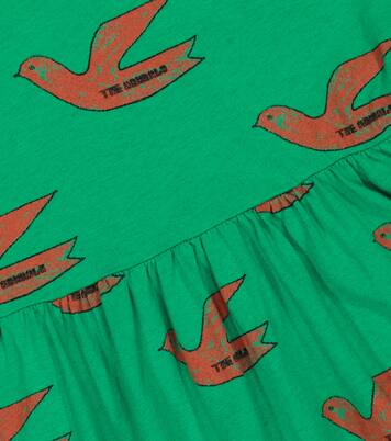 Otter printed cotton dress | The Animals Observatory