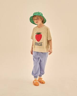 Printed cotton T-shirt | Jellymallow