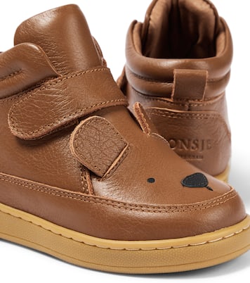 Mika leather booties | Donsje