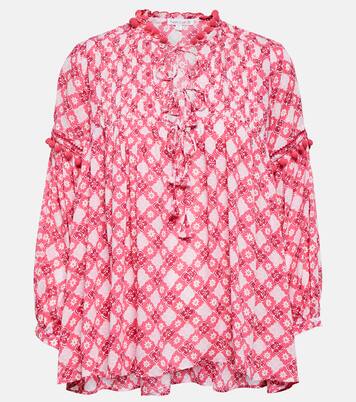 Blouse Clara imprimée | Poupette St Barth