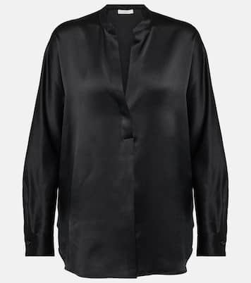 Silk satin blouse | Vince