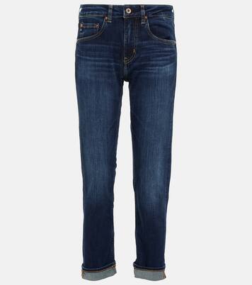 Mid-Rise Slim Jeans Girlfriend | AG Jeans