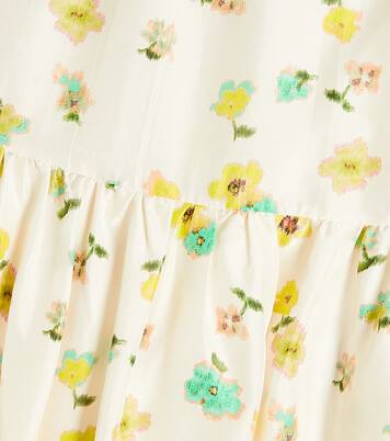 Chrissy floral silk dress | Bonpoint
