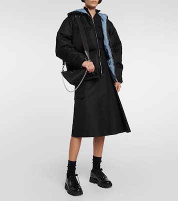 Veste doudoune en Re-Nylon à logo | Prada