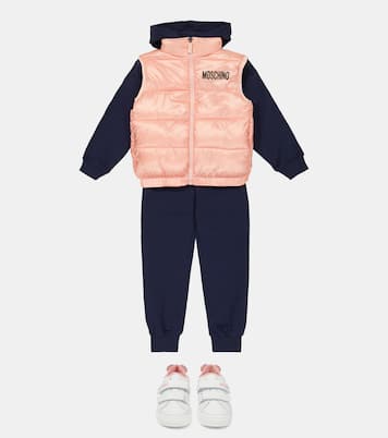 Logo puffer vest | Moschino Kids