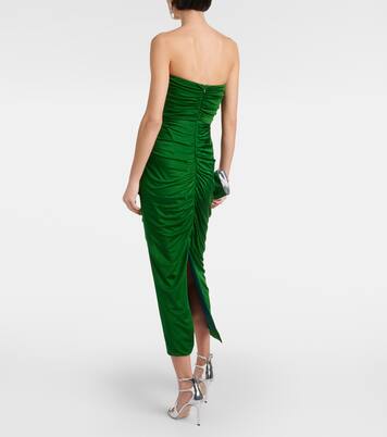 Robe midi bustier Aveline | Costarellos