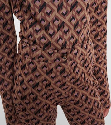 Bedruckte Schlaghose Greg | Diane von Furstenberg