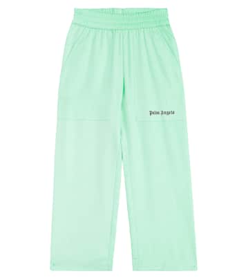 Logo striped sweatpants | Palm Angels Kids