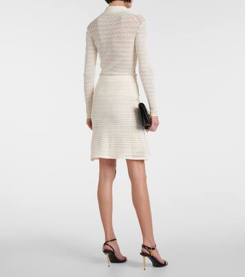 Minirock aus Häkelstrick | Tom Ford