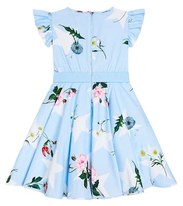 Floral cotton dress | Monnalisa