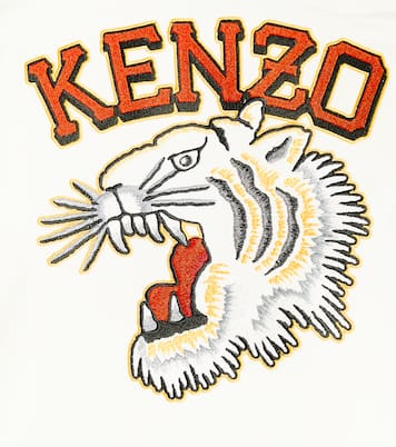 Printed cotton jersey hoodie  | Kenzo Kids