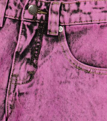 Art denim Bermuda shorts  | Molo