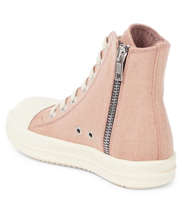 Denim high-top sneakers | Rick Owens Kids