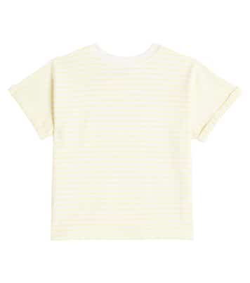 Farah striped cotton-blend jersey T-shirt | Bonpoint