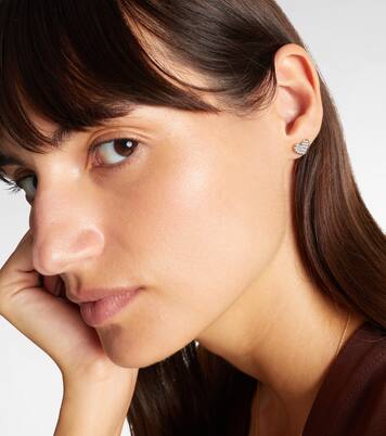 Orecchini You're Making Me Blush in oro 10kt con diamanti | Stone and Strand