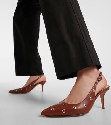 Escarpins Lydia 70 en cuir | Gianvito Rossi