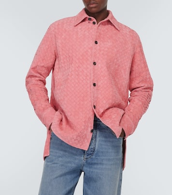 Intrecciato suede shirt | Bottega Veneta