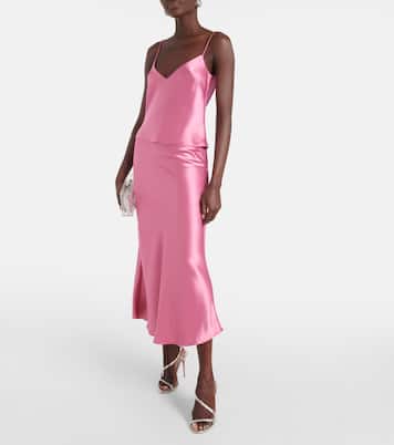 Top Ischia aus Satin | Galvan