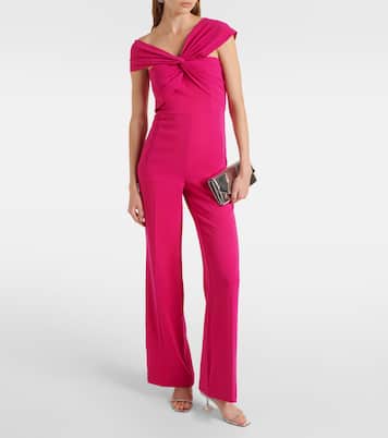 Combi-pantalon ample en cady | Roland Mouret