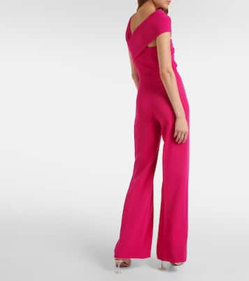 Combi-pantalon ample en cady | Roland Mouret