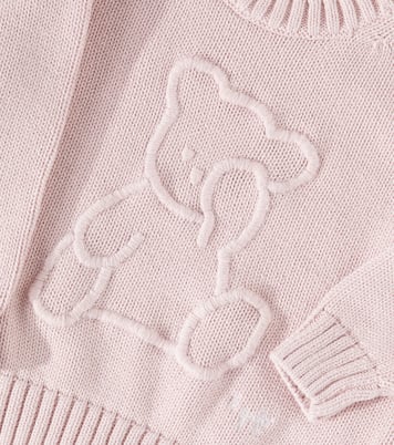 Baby embroidered cotton sweater | Il Gufo