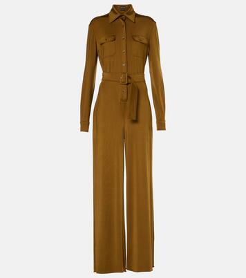 Satin jersey jumpsuit | Tom Ford
