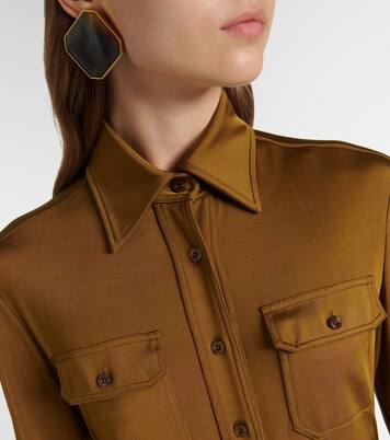 Satin jersey jumpsuit | Tom Ford