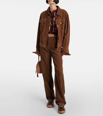 Botas con cordones St. Moritz de piel | Prada